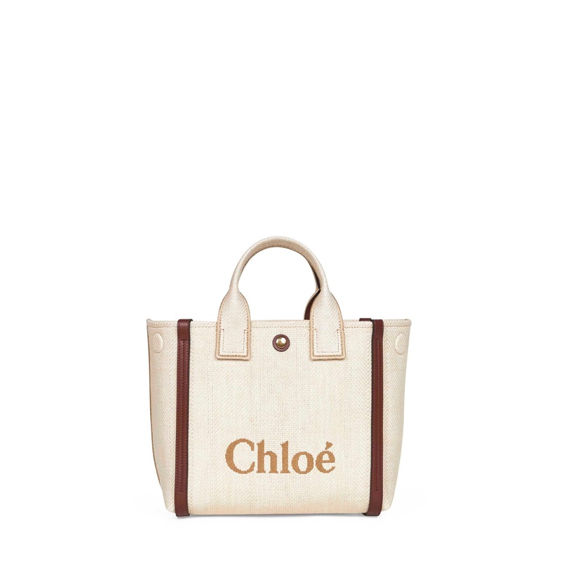 Beige Chlo Carry small tote bag