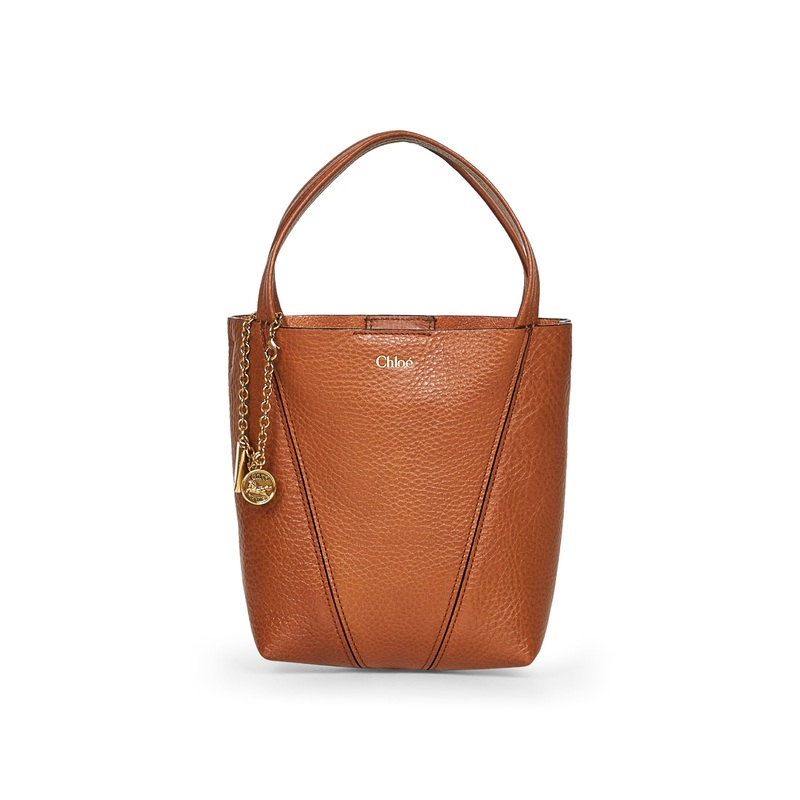 Brown Chlo Spin small tote bag