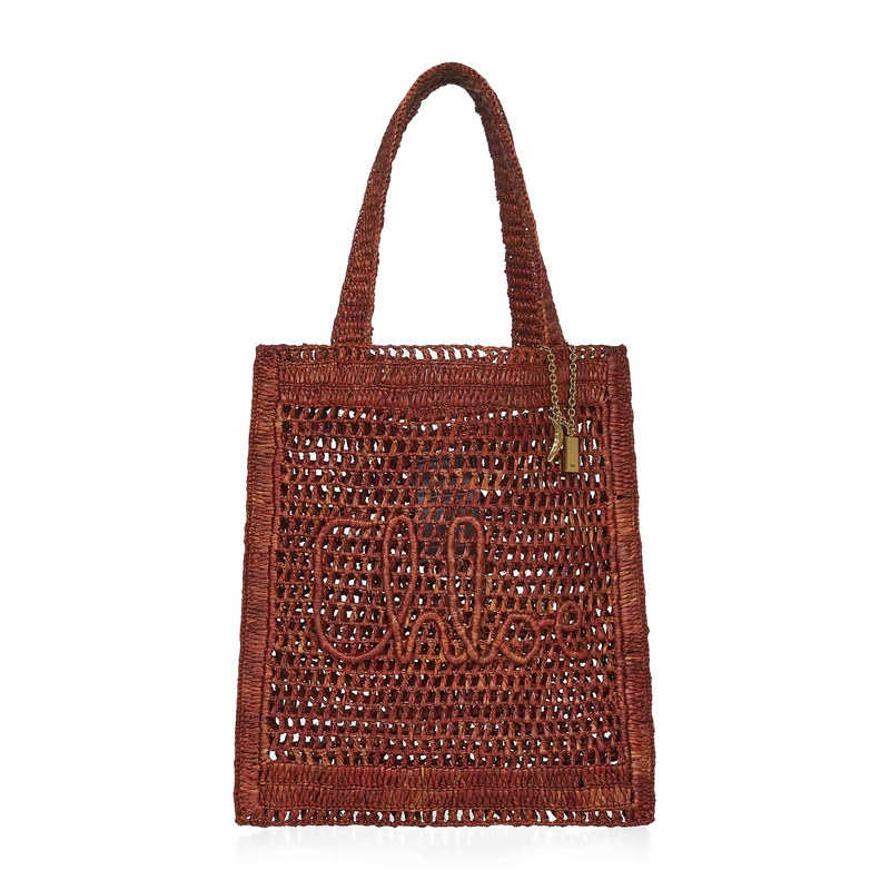 Brown Summer Banana tote bag|PZ