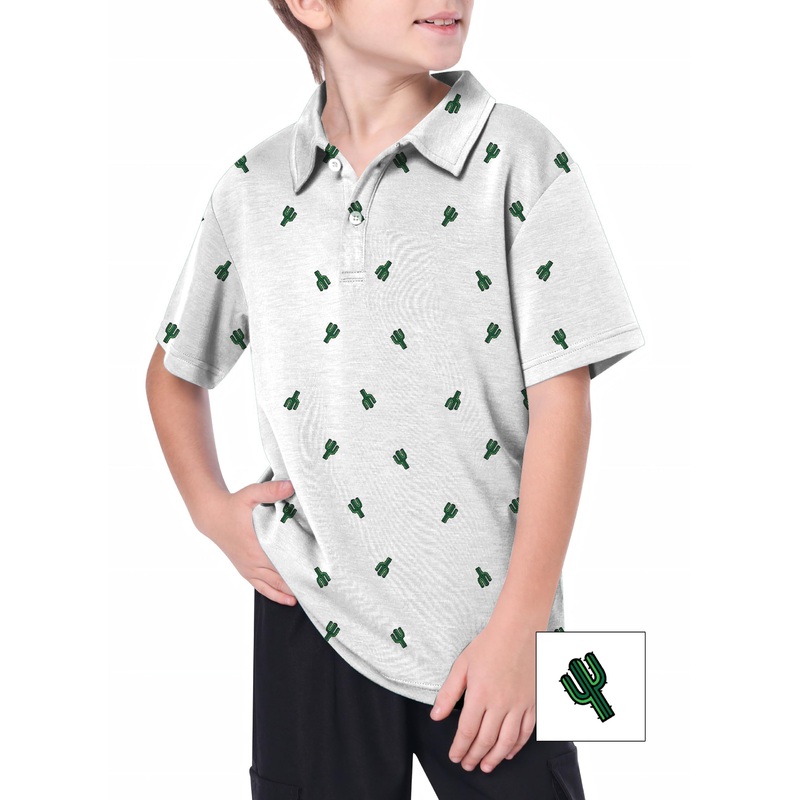 Youth Cactus Custom The Background Color Golf Polo