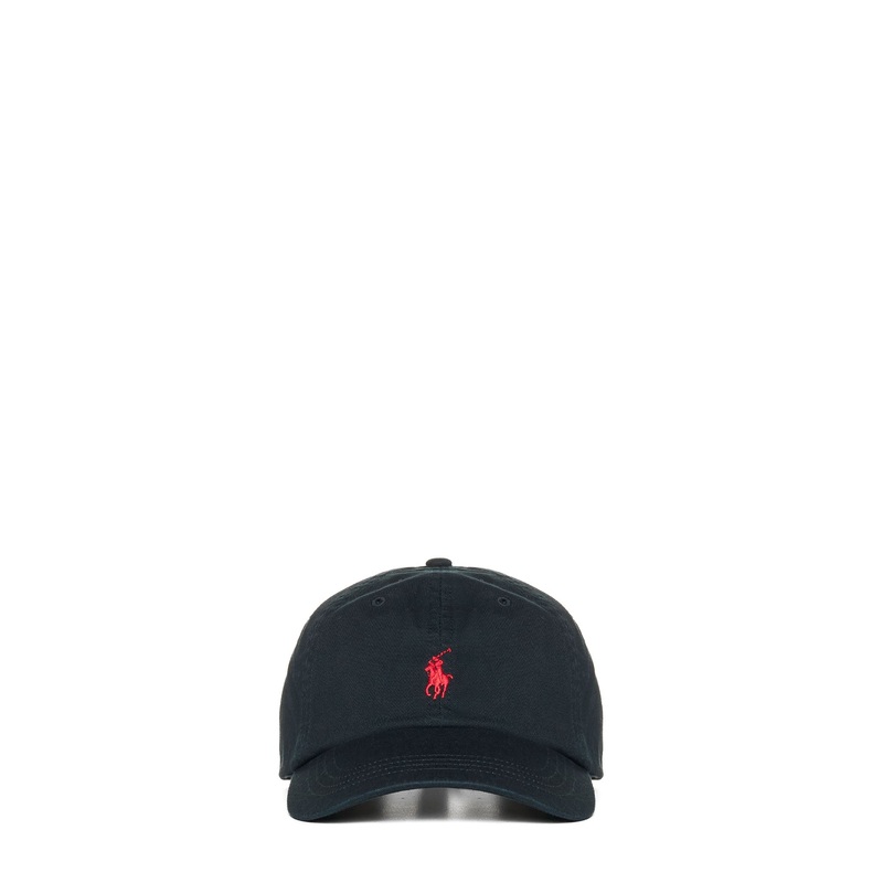 Black chino baseball cap|PZ