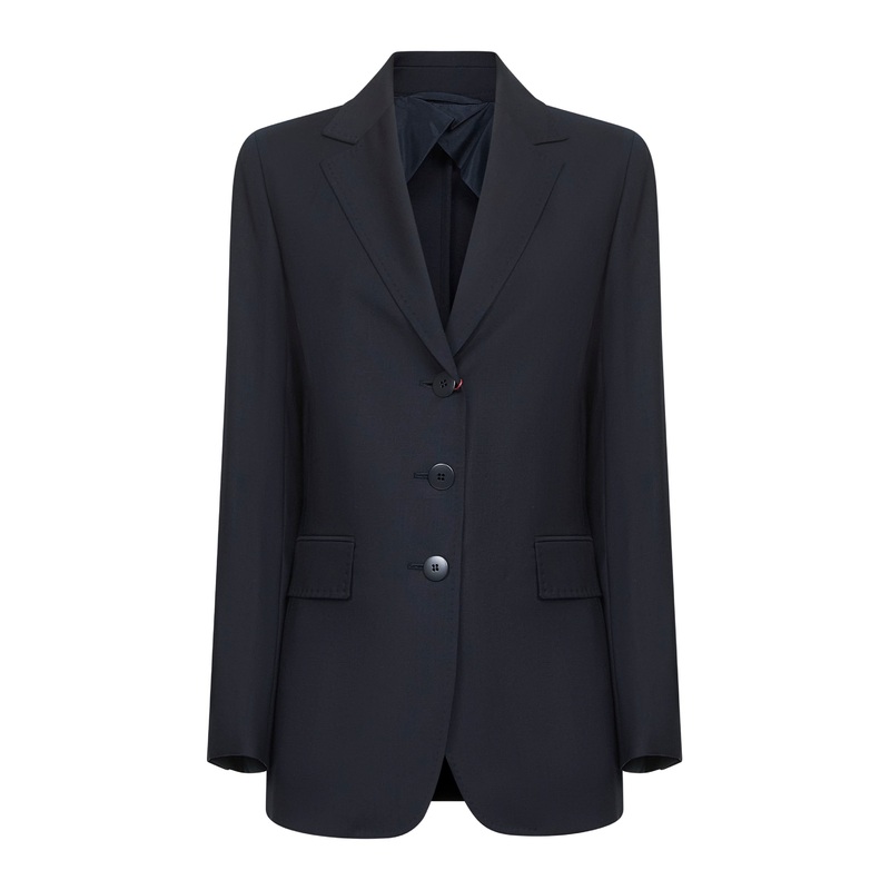 Blue virgin wool canvas NICE blazer