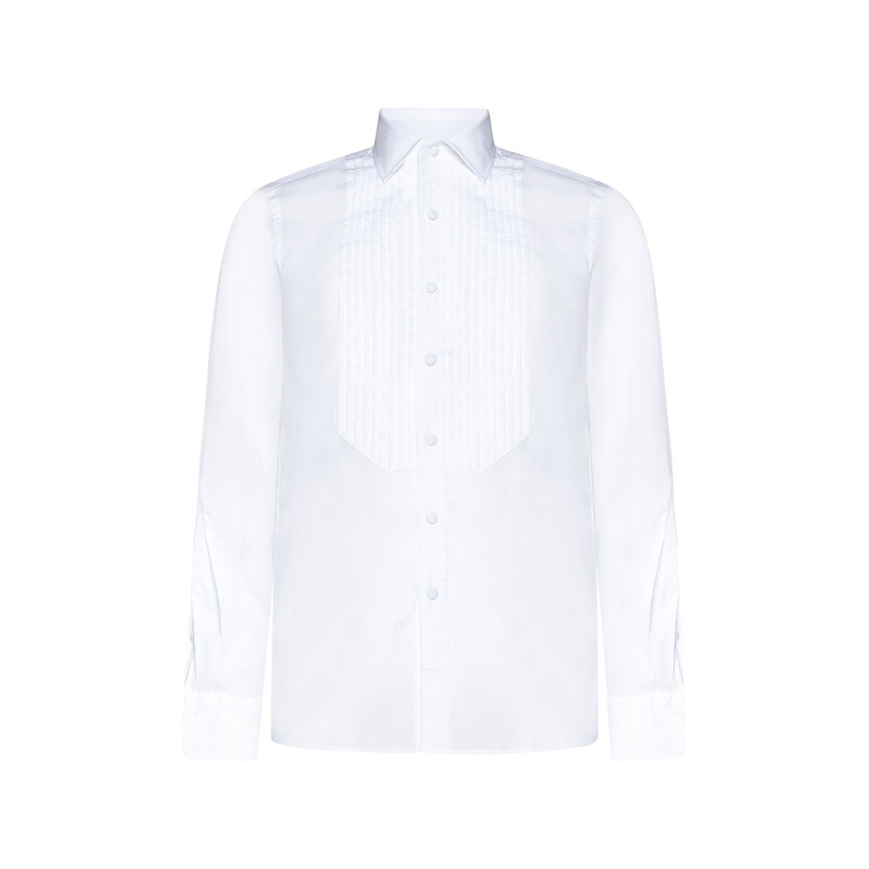 Cotton tuxedo shirt|38|39|41