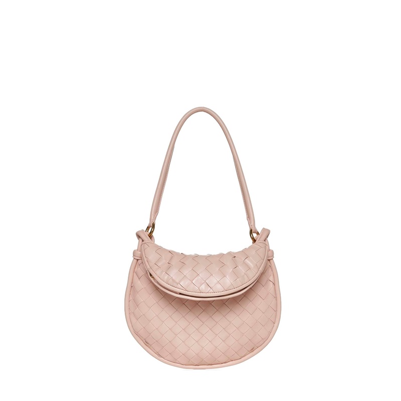 Gemelli Intrecciato leather small bag