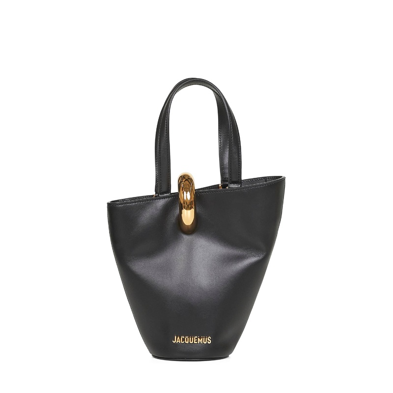 Black The small Bambola bucket bag