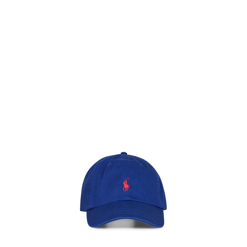 Blue chino embroidered cap|PZ