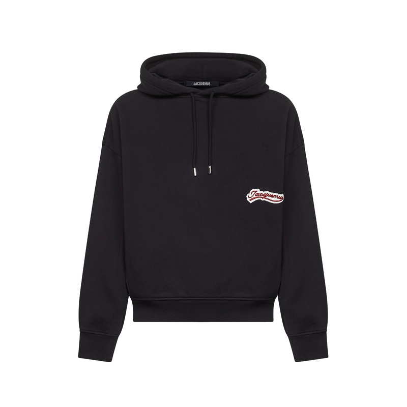 Blue Varsity embroidery hoodie