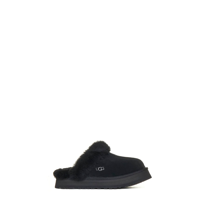 Black Disquette Slippers|5|6|7|8|9|10