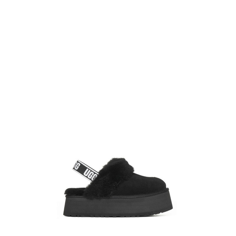 Black Funkette Slippers|5|6|7|8|9|10