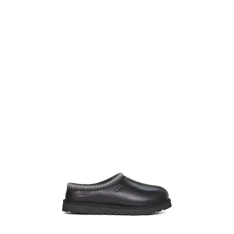 Black Tasman Leather Regenerate mules