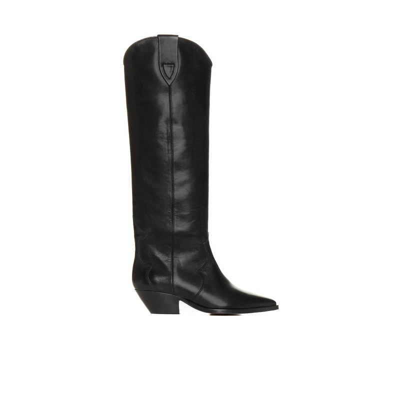 Denvee Western Boots in Calfskin Leather