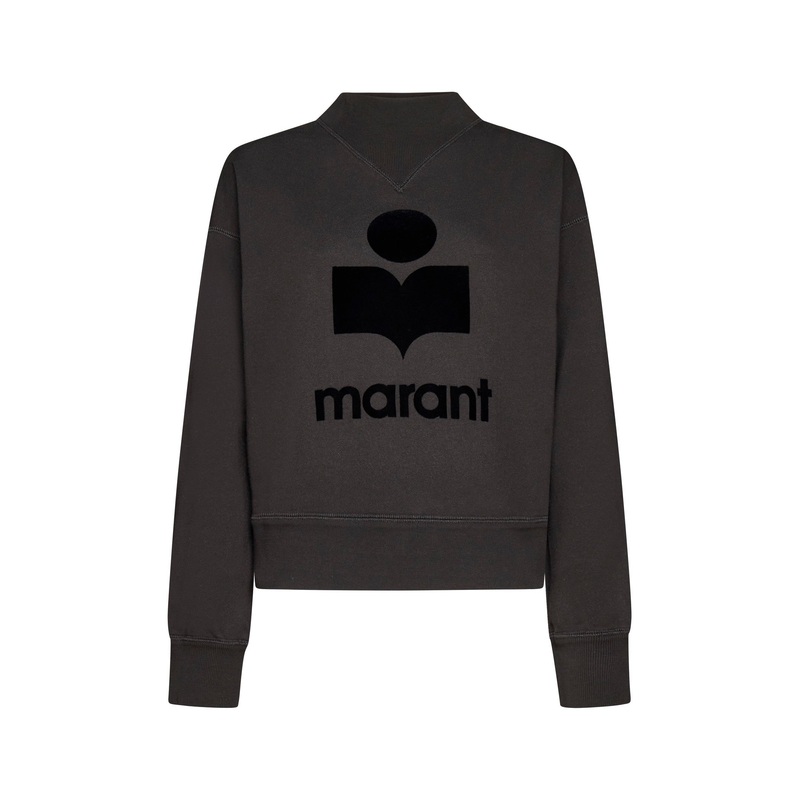 Moby cotton sweatshirt featuring a logo