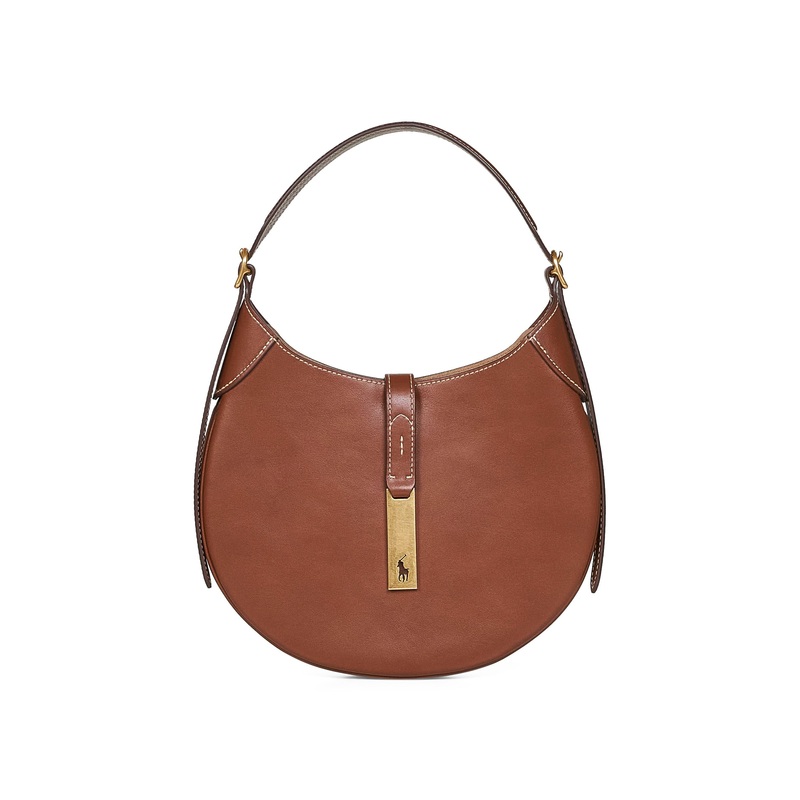 Tan Polo ID Small shoulder bag