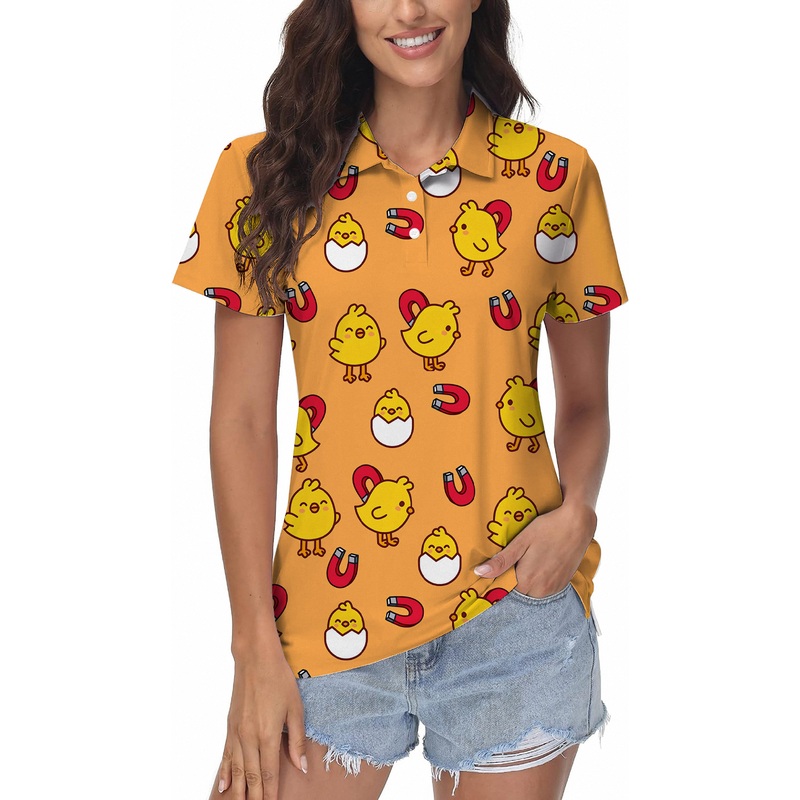 Yellow chick Women’s Golf Polo