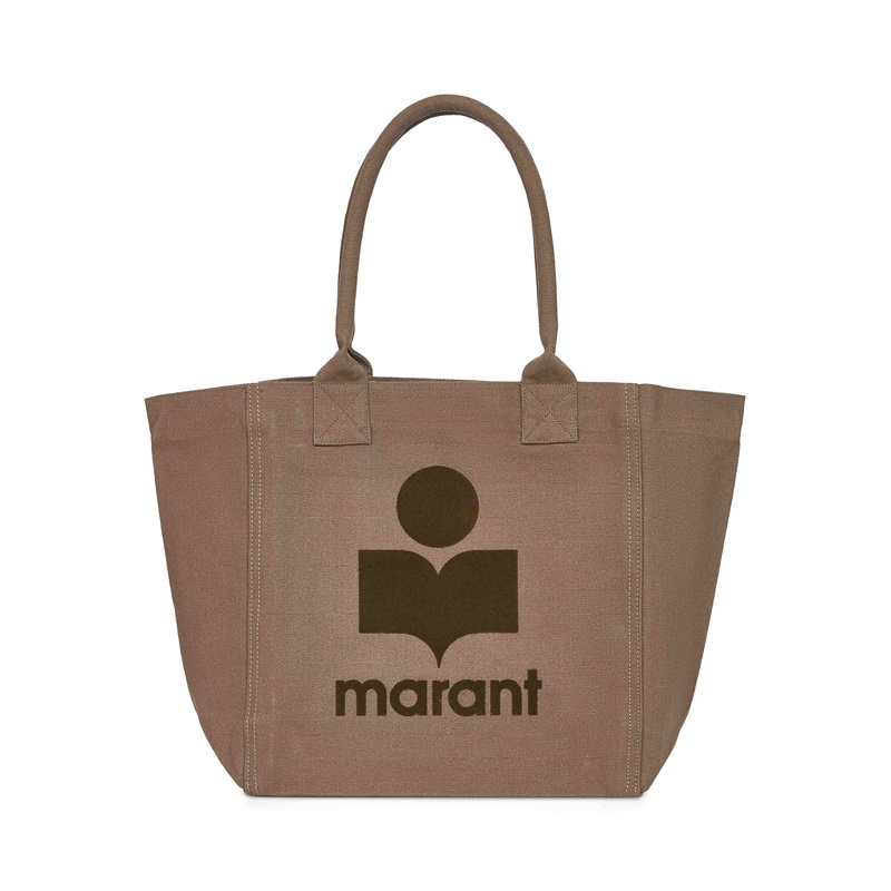 Khaki Small Yenky tote bag|PZ