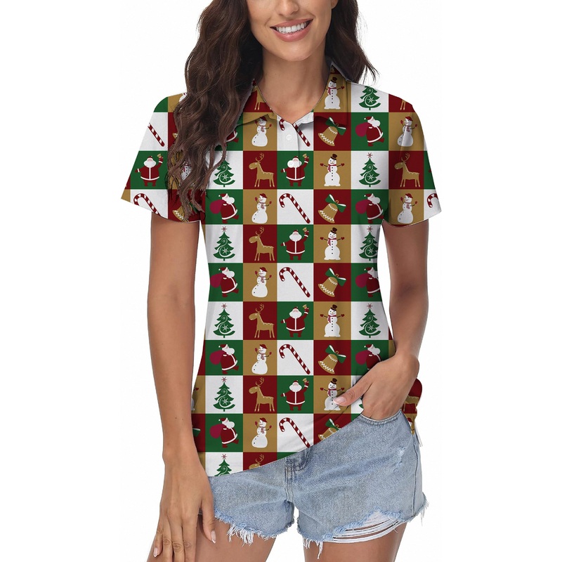 Marry Christmas Women’s Golf Polo