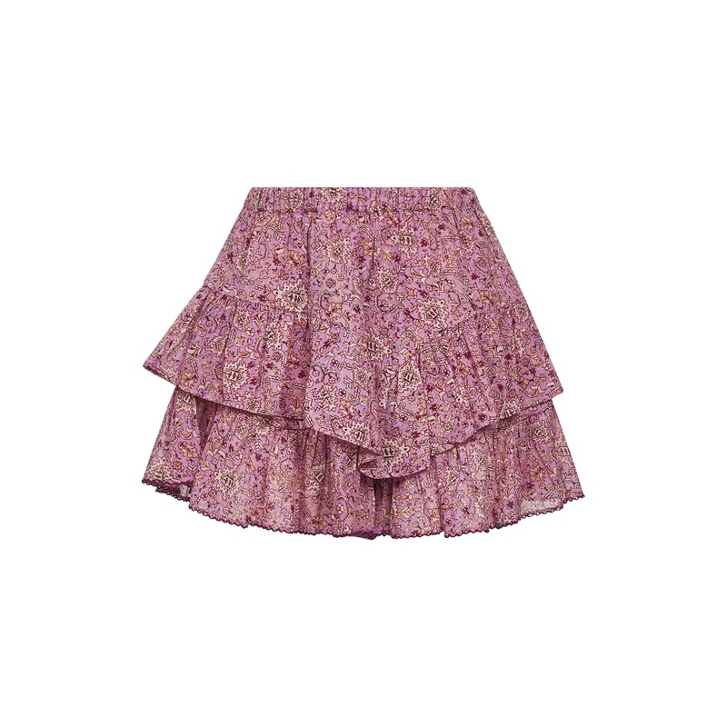 Pink printed cotton Jocadia shorts