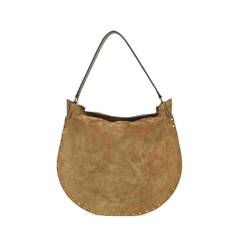 Taupe Oskan Hobo Soft shoulder bag