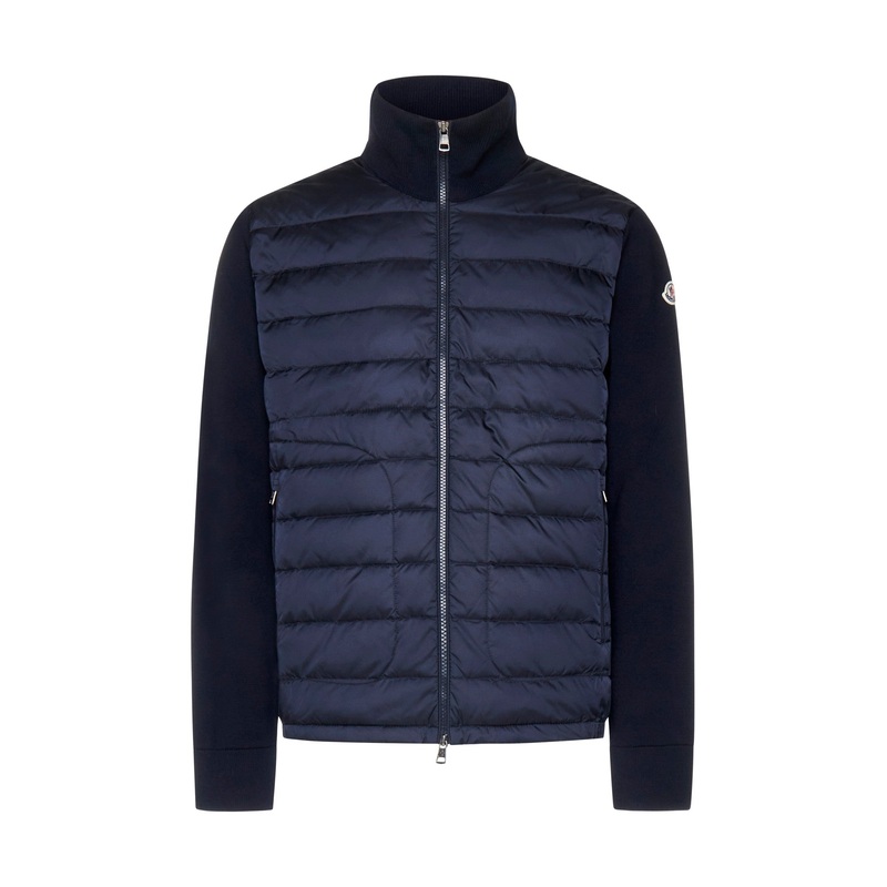 Padded zip-up cardigan by Moncler