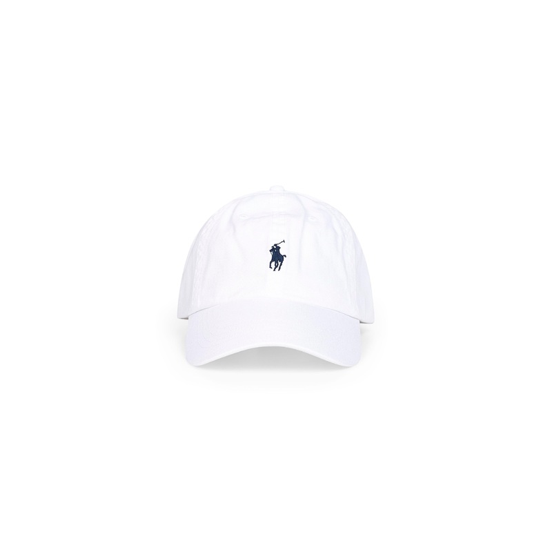 White chino embroidery cap<BR/>