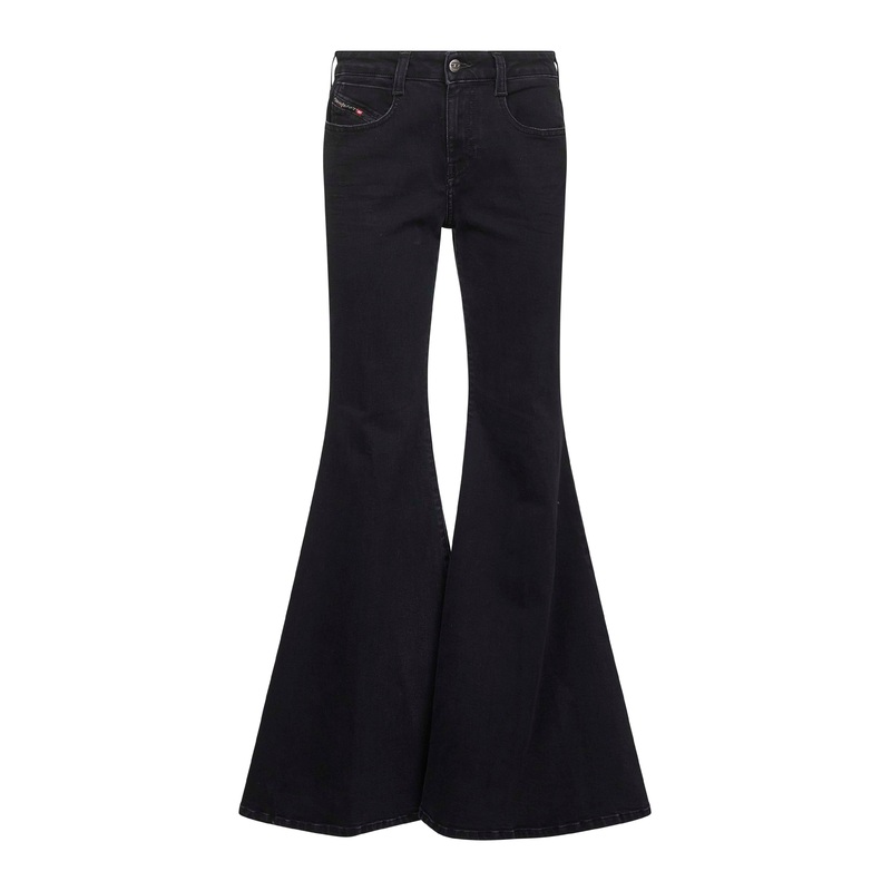 Black Flare Jeans 1970 D-Bleess 09m69