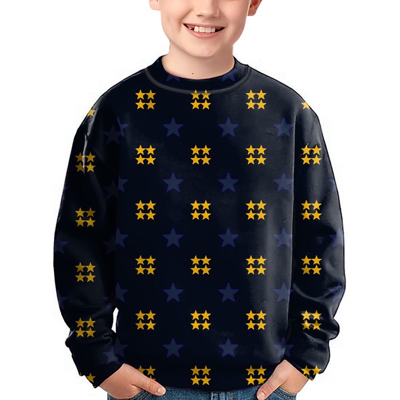 limited edition American Star Crewneck Pullover Kids Ugly Sweater