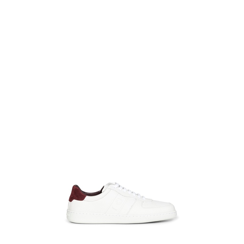 White leather Adam low-top sneakers