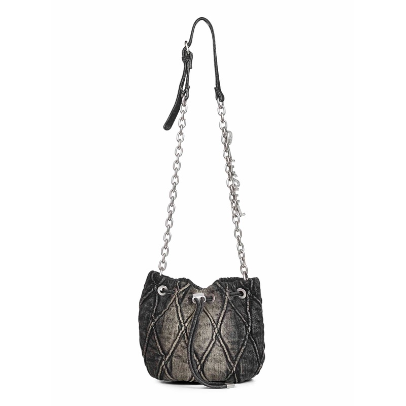 Black Charm-D Bucket S crossbody bag