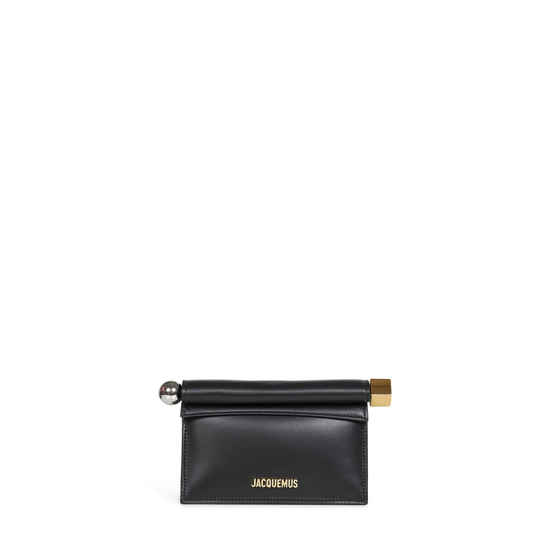 Black The small Rond Carr clutch bag