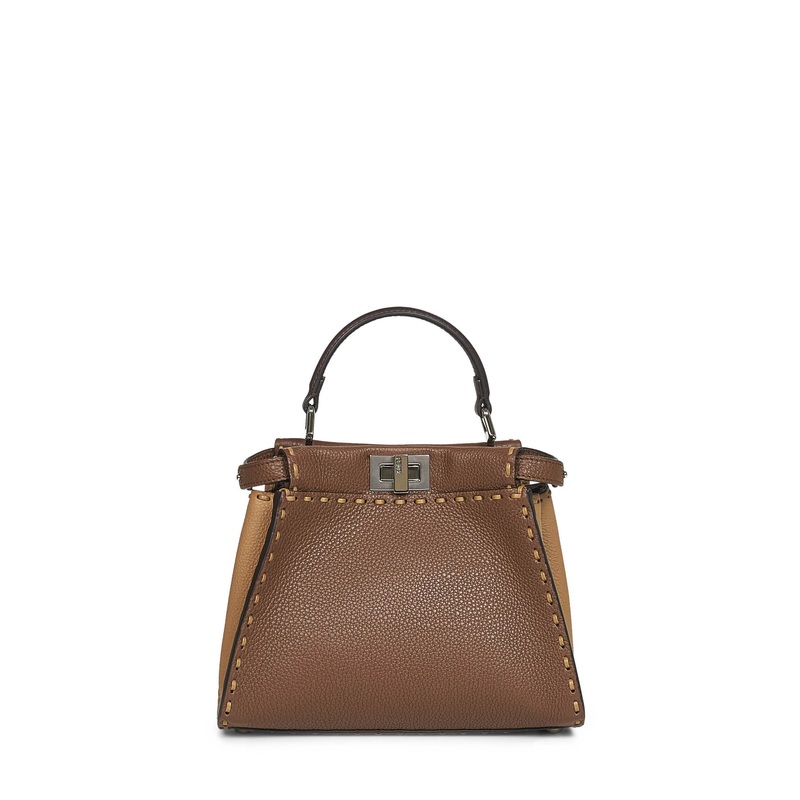 Brown Peekaboo Mini handbag|PZ
