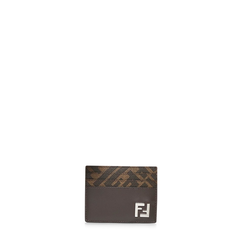 Brown Squared FF card holder|PZ