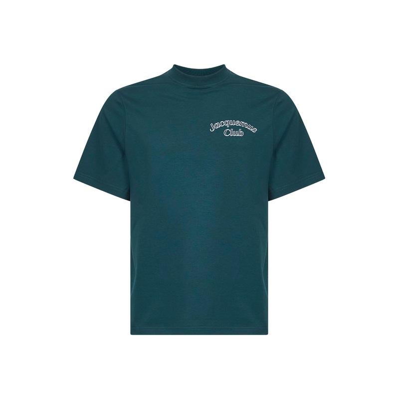 Green cotton Le T-shirt Club T-shirt