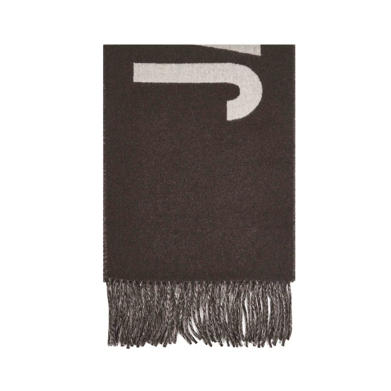 Brown The Jacquemus scarf|PZ