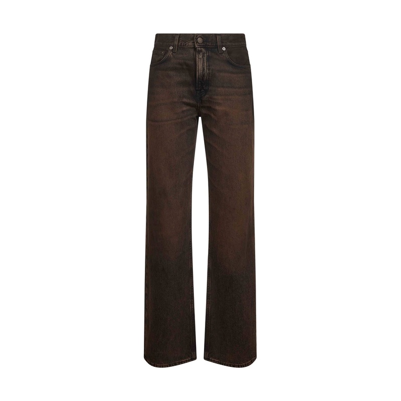 Black cotton denim Korea jeans