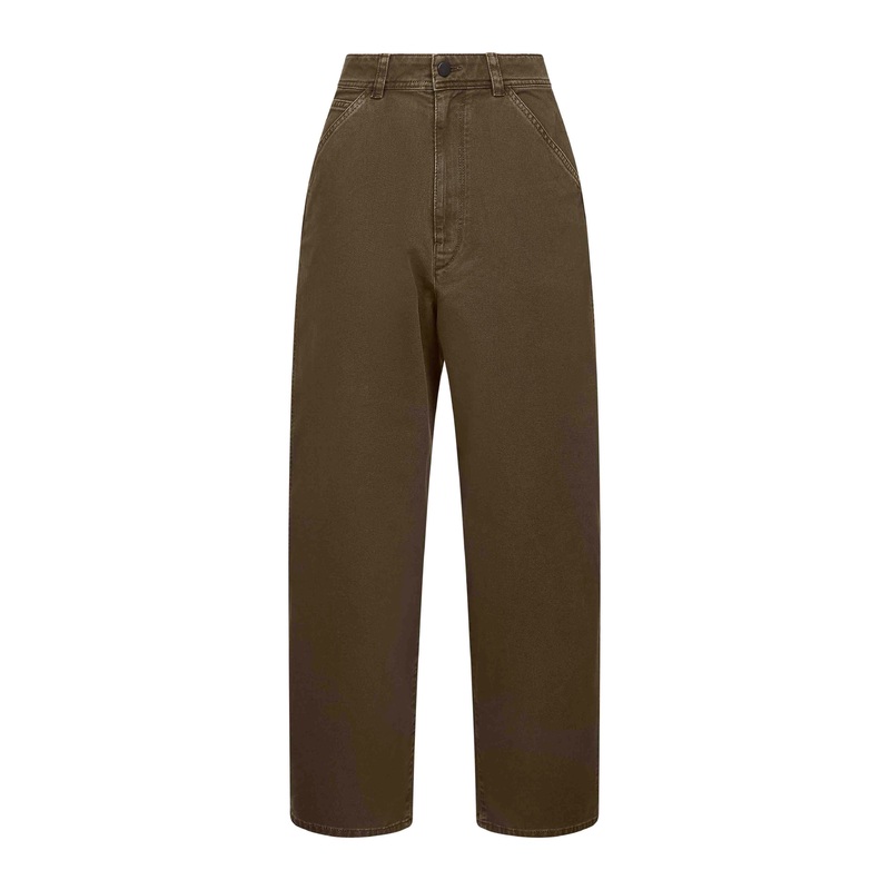 Green midweight denim large jeans