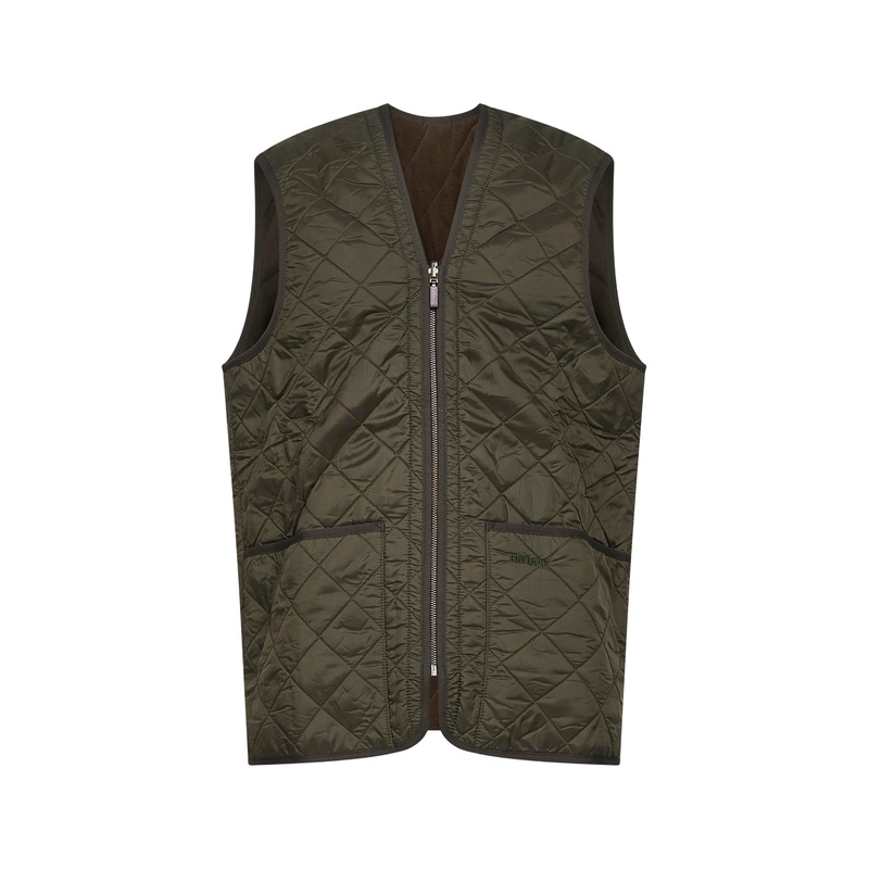 Olive Polarquilt zip-in liner|S|M|L|XL|XXL