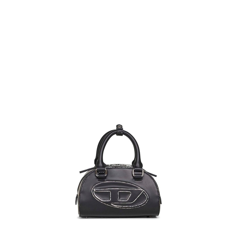 Black 1DR Dome Crossbody mini bowling bag
