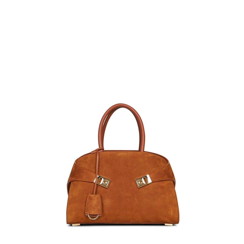Tan Hug handbag (M)|PZ