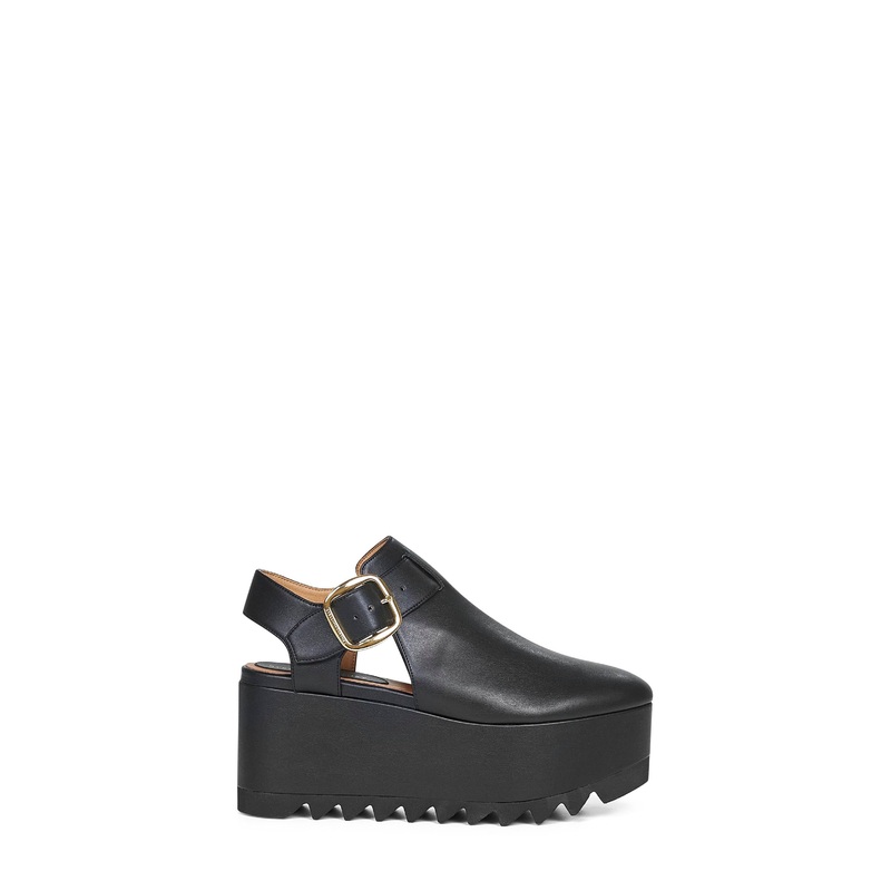 Black VEGEA Elyse platform sandals