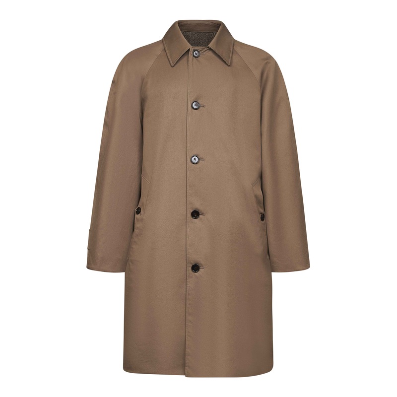 Brown Chevington reversible trench coat