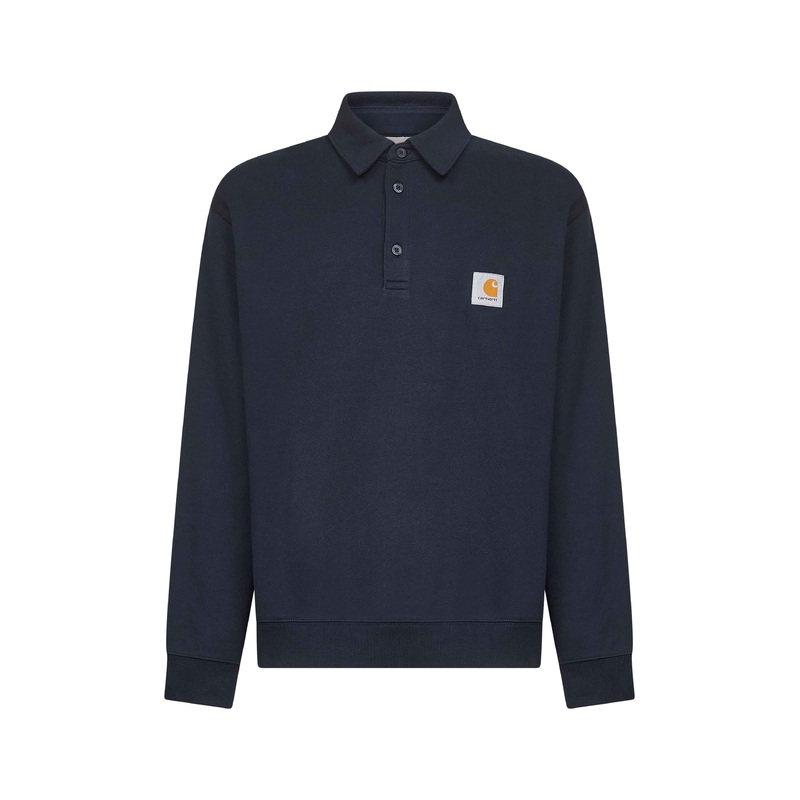 Blue Polo Sweatshirt polo shirt