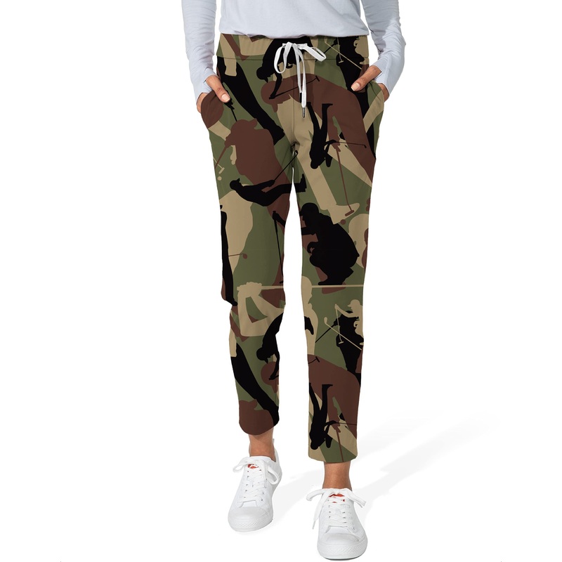 Army Green Golf Women’s 7/8 Stretch Ankle Golf Pants