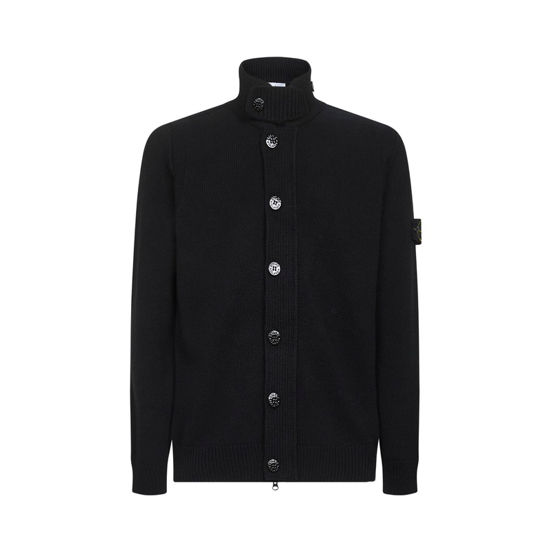 Black cardigan with buttons|S|M|L|XL|XXL