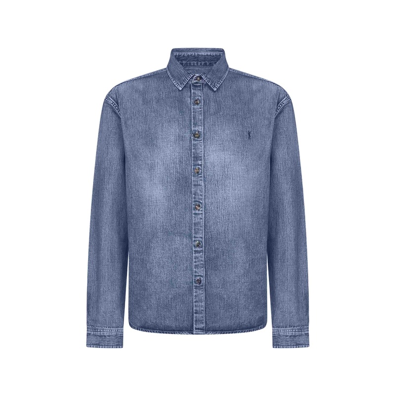 Cassandre shirt in denim Saint Laurent