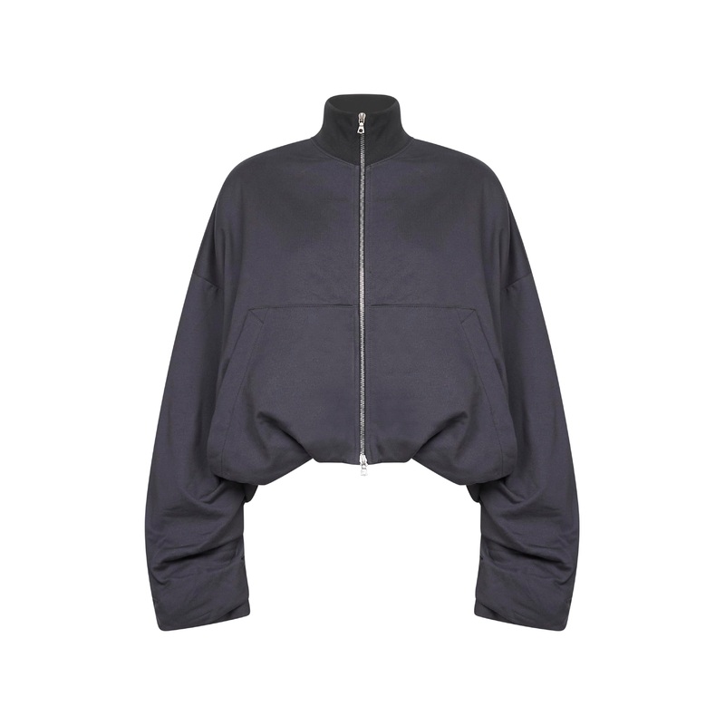 Draped jersey jacket|XS|S|M