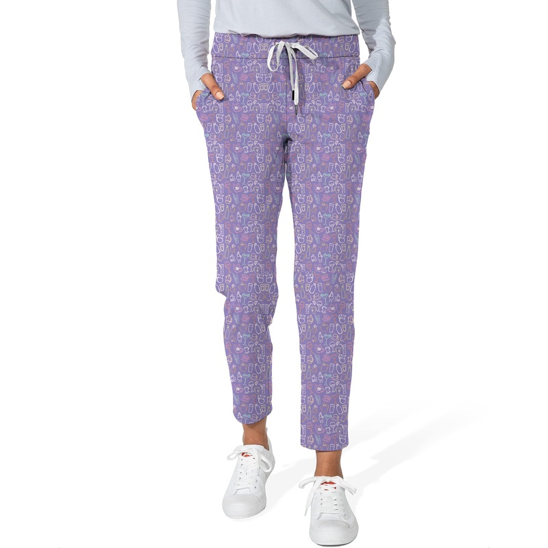 Here for the Drinks-Women’s 7/8 Stretch Ankle Golf Pants