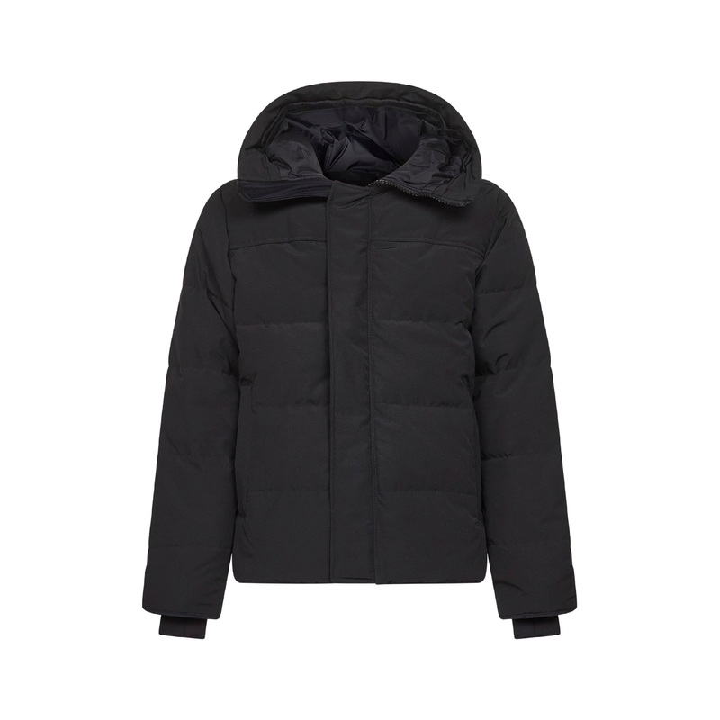 Black MacMillan hooded parka|S|M|L