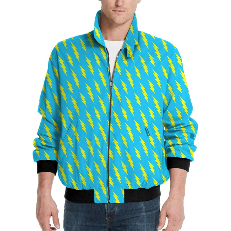 Lightning Links-Men’s Golf Windbreaker Light Jacket