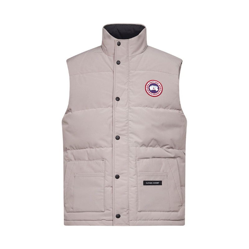 Beige Freestyle Crew sleeveless jacket