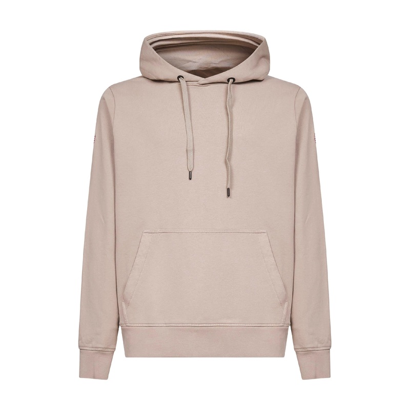 Beige Huron cotton hoodie|S|M|L|XL